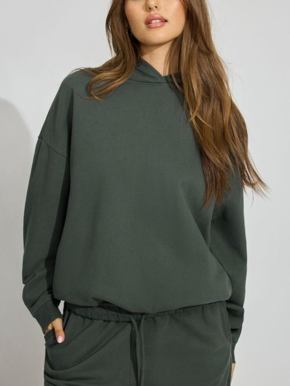 Garage UltraFleece Hoodie Dusty Sage Green S/M